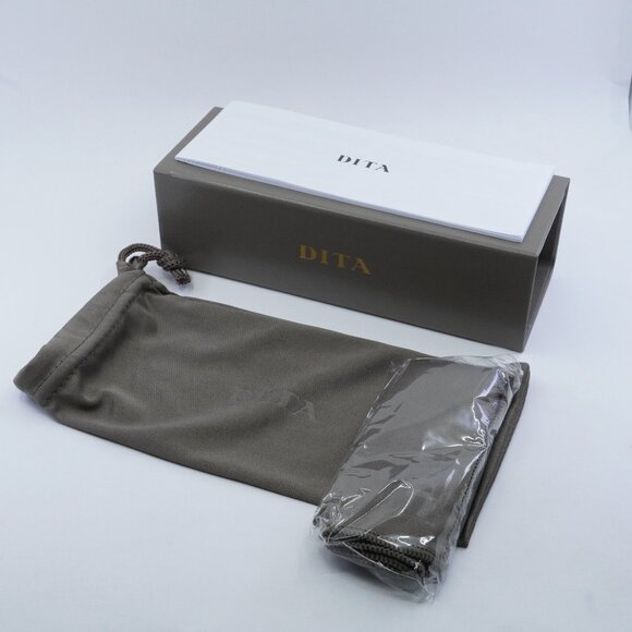 Dita MACH-ONE DRX 2030-L Aviator Sunglasses - Matte Black/Gold/Grey - Picture 11 of 11